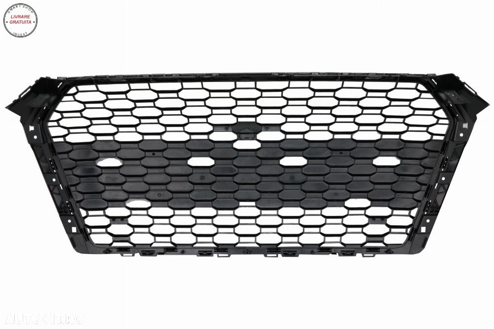 Grila Centrala Audi A4 B9 8W (2016-2018) Sedan Avant RS Design- livrare gratuita - 7