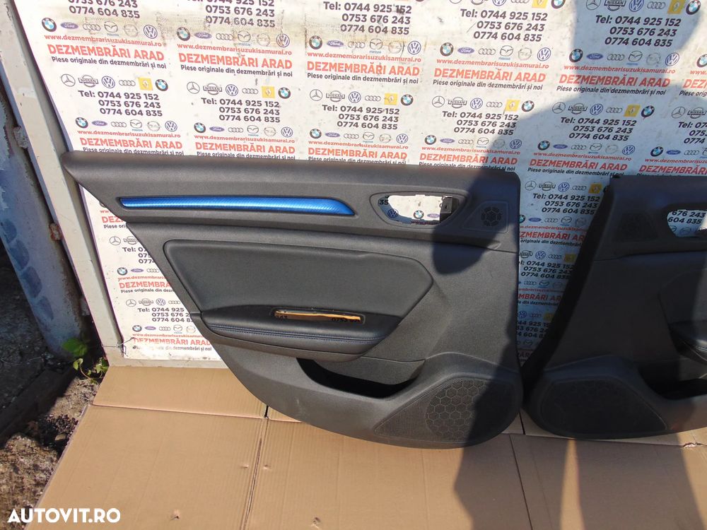 Fete usi Renault Megane 4 an 2016-2024 set fete usi fata spate stanga dreapta megane 4 gt line - 6