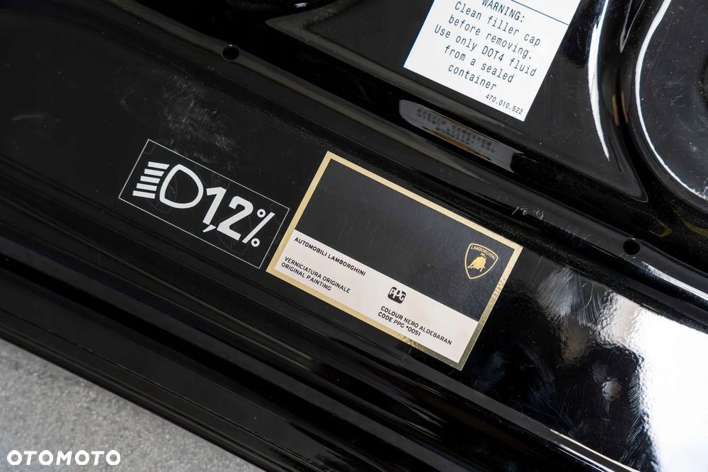 ORYGINALNA MASKA PRZEDNIA POKRYWA BAGAŻNIKA OEM DO LAMBORGHINI AVENTADOR S - 6