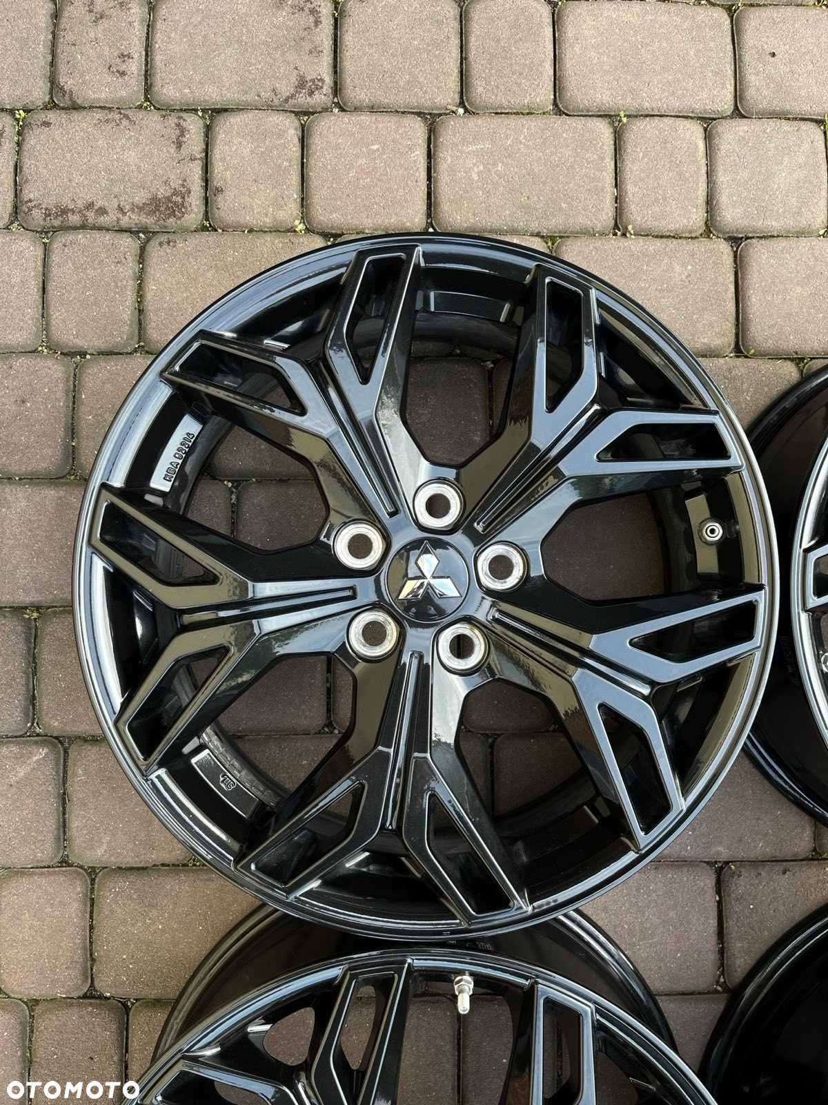 Oryginał alufelgi Mitsubishi 5x114,3 18 CZUJNIK Outlander ASX CZARNE - 8