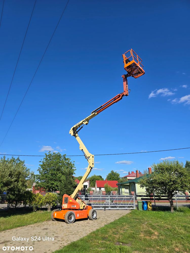 JLG M450AJ podnośnik przegubowo teleskopowy 16m Hybryda diesel+elektryczny //1267Mth// genie haulotte zwyżka Podnośnik koszowy podest ruchomy Access platform Cherry picker boom lift Koła nie brudzące - 1