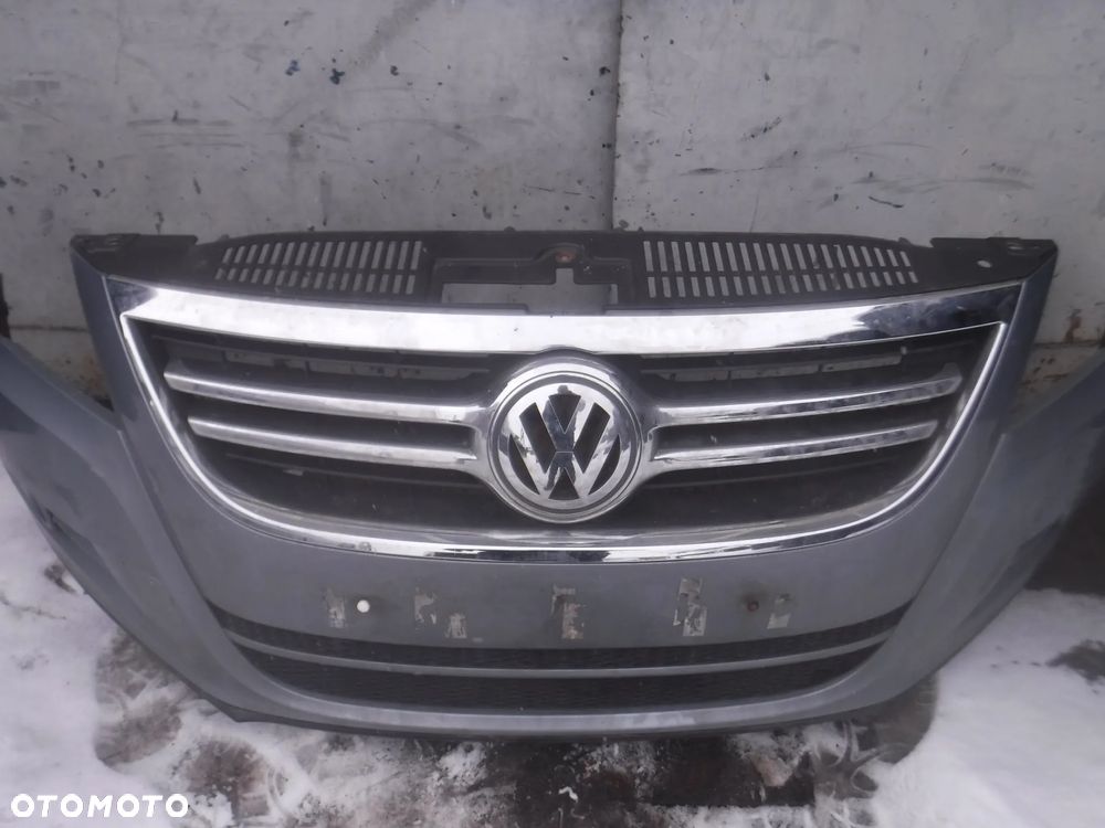 Vw Tiguan I 5N  zderzak przod DR7N grill atrapa - 2