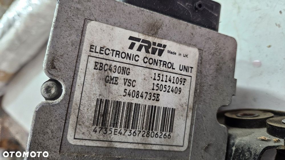 Pompa abs hamulcowa trw opel vectra c signum - 3
