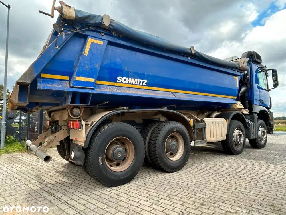 Mercedes-Benz Arocs 4142 | Wywrotka Schmitz | 8x4 | Euro 6 | Klima | Retarder | 242 598 km - 8