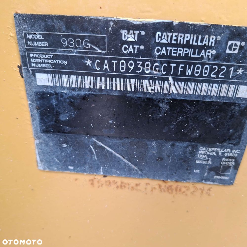 Ładowarka kołowa Caterpillar 930G Fadroma CAT - 14