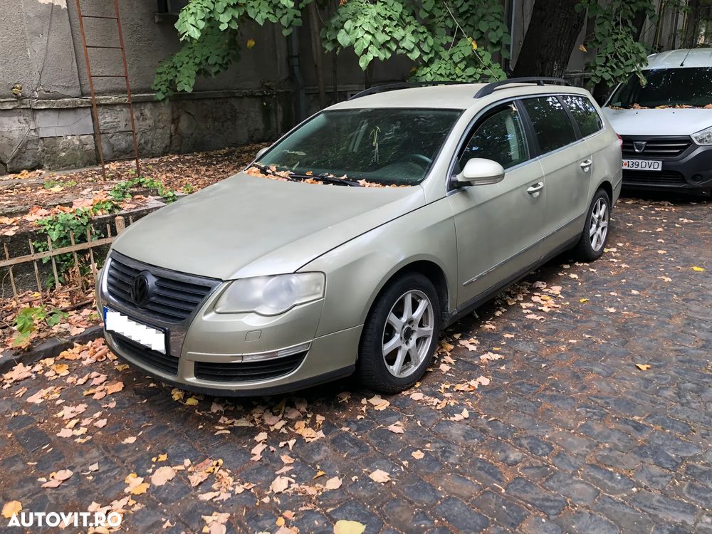 Dezmembrez VW Volkswagen Passat B6 break bej galben auriu 2.0 BMP manual 140cp - 1