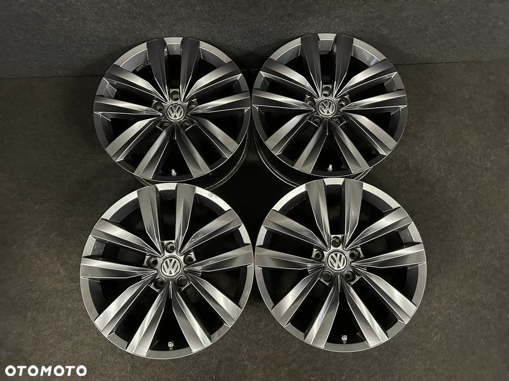 Alufelgi VW Arteon R-Line, Passat B8, B7, Tiguan, Sharan 18 cali 5x112 4szt. z czujnikami! - 3