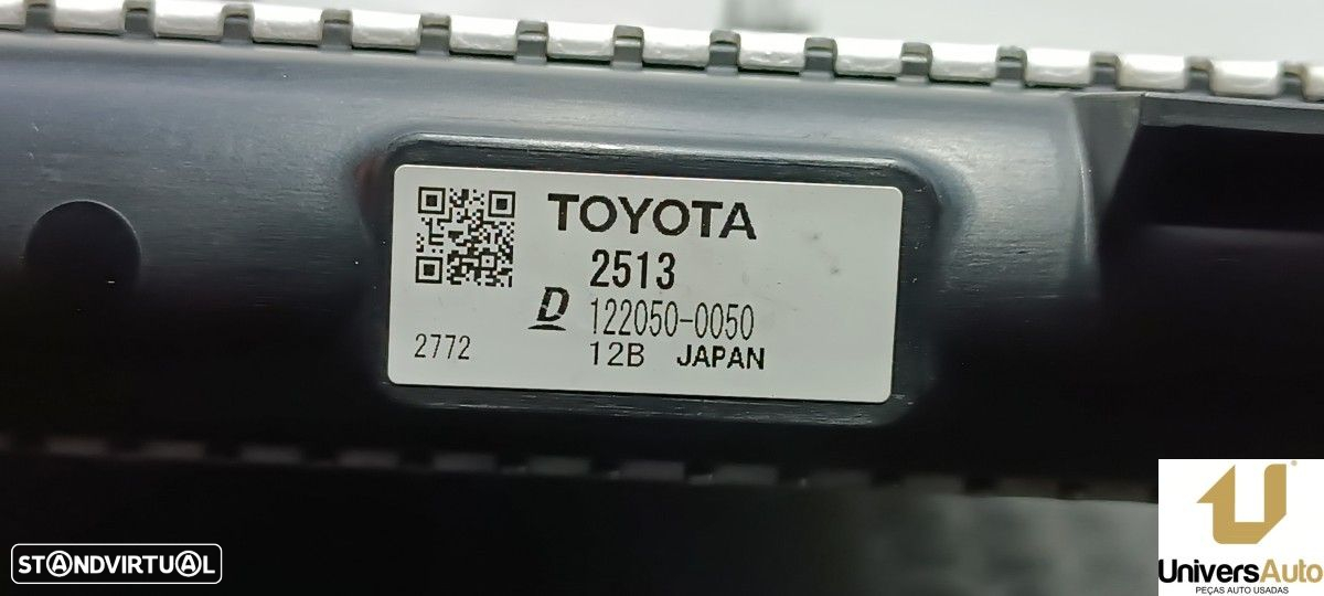 RADIADOR DE ÁGUA TOYOTA RAV 4 ADVANCE HYBRID - 3
