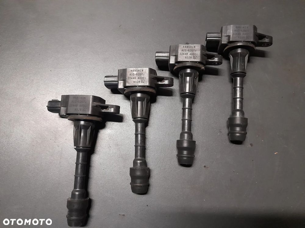 Micra K12 cewka cewki komplet 1,2 16V Nissan