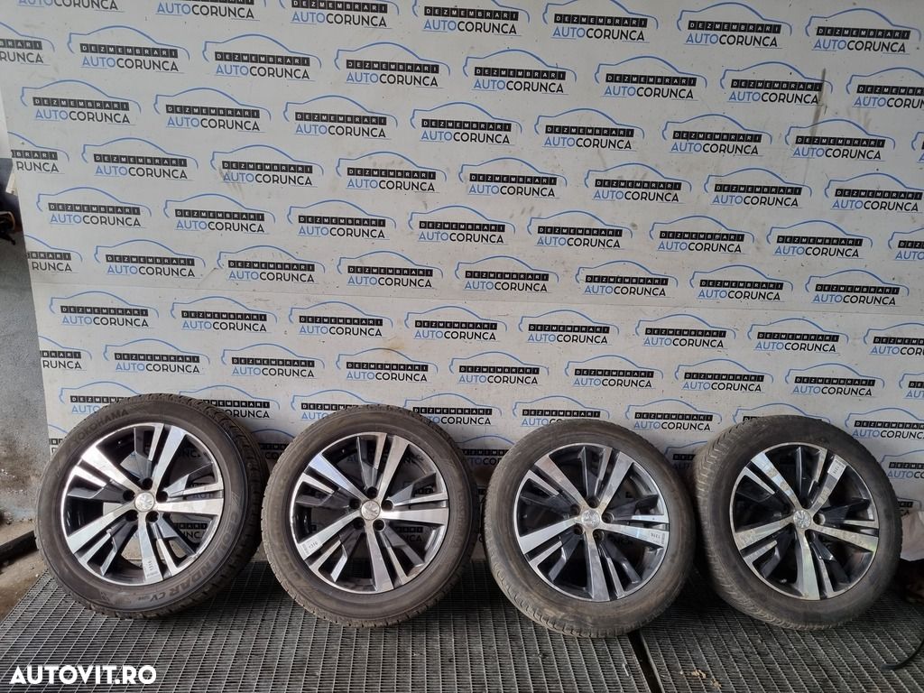 Jante aliaj Peugeot 3008 II 2016 - 2020 (1316) R18 Pentru dragos Et49 - 1