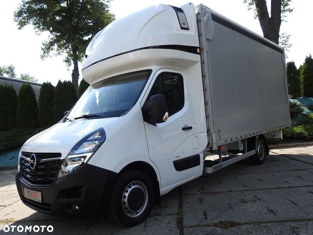 Opel MOVANO PLANDEKA 10 PALET WEBASTO KLIMATYZACJA TEMPOMAT LEDY PNEUMATYKA  165KM - 19