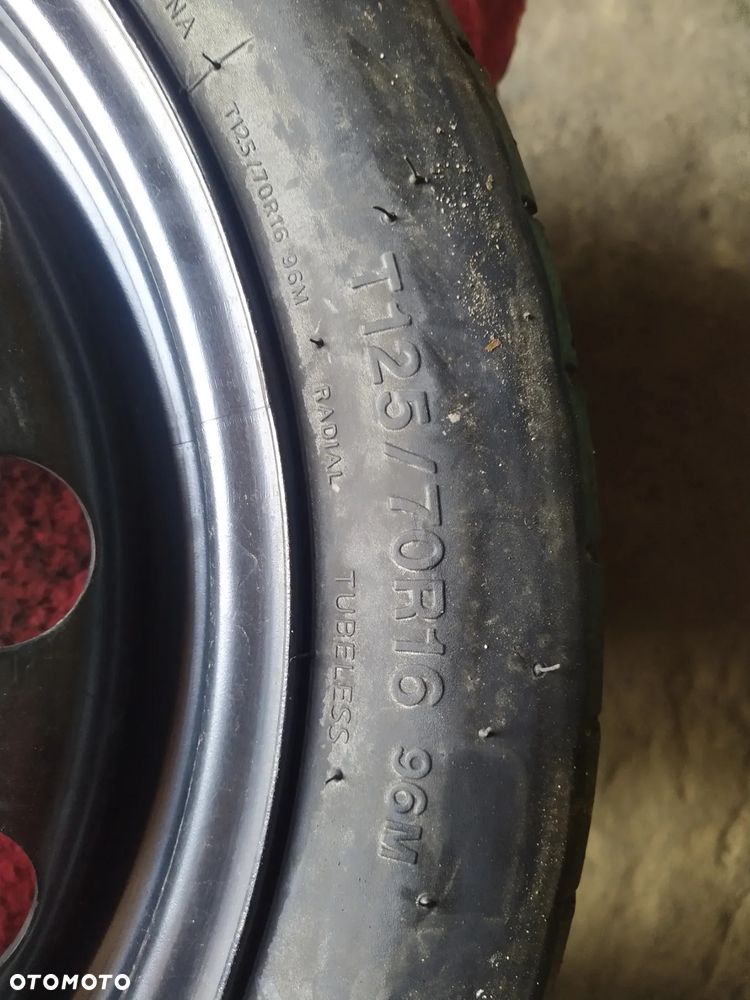 Koło dojazdowe 16"zestaw naprawczy VW Scirocco - 2