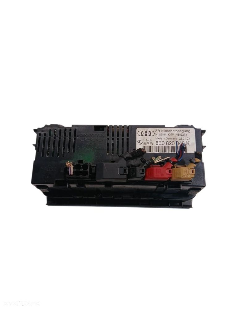 PANEL STEROWANIA KLIMATYZACJĄ AUDI A4 B6 8E0820043K - 3