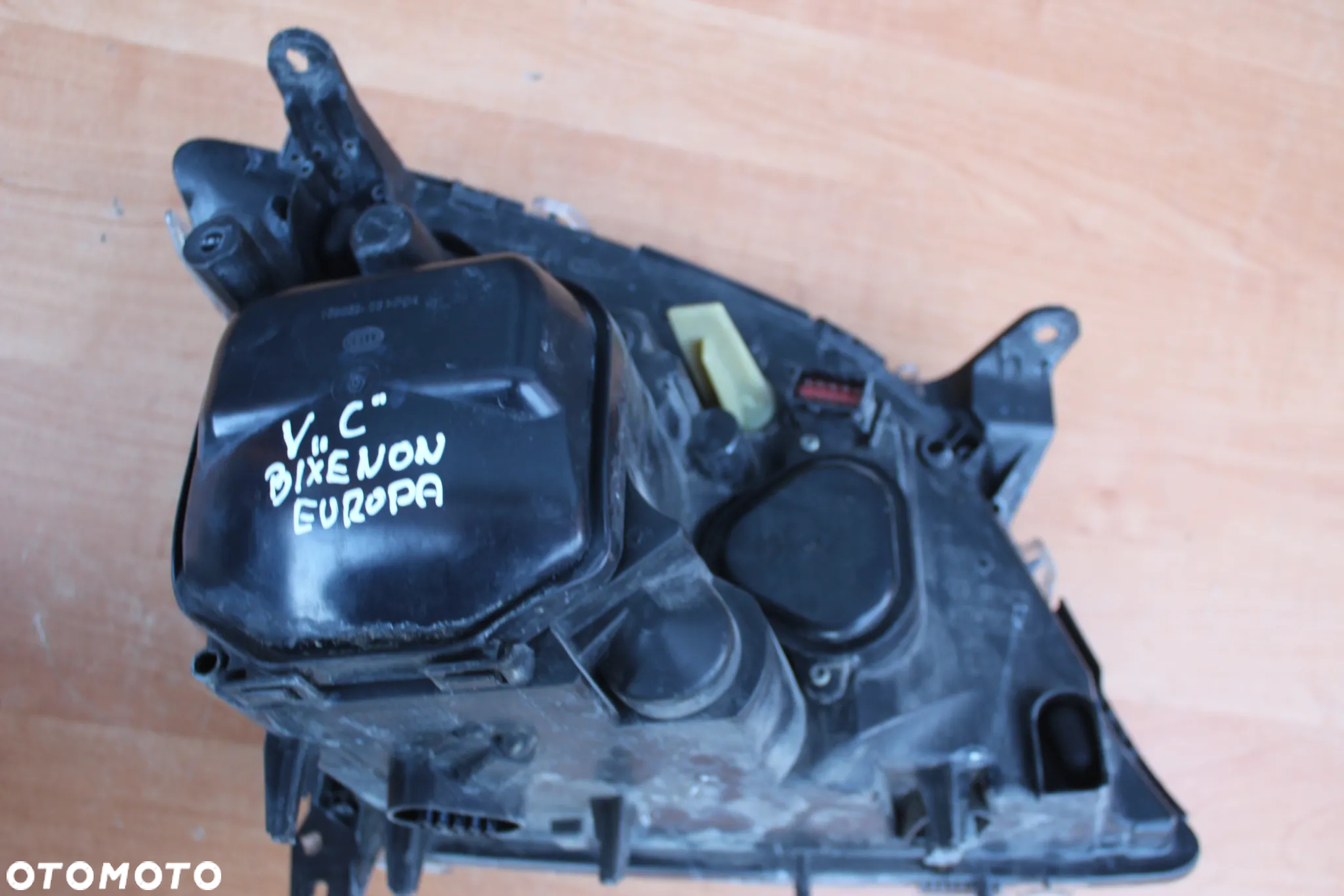 LAMPA LEWY PRZÓD PRZEDNIA LEWA BIXENON SKRĘTNY OPEL VECTRA C CIEMNA EUROPA 15987100 - 10