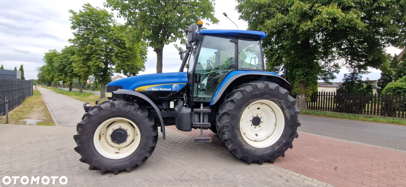 New Holland TM140 Import Oryginał Pierwszy właściciel Tuz Perfekcyjnie zadbany - 3