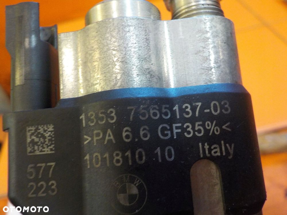 BMW E87 E90 2.0 B 118i 09r 143KM N43B20A N43 wtrysk wtryskiwacz 7565137-03 - 10