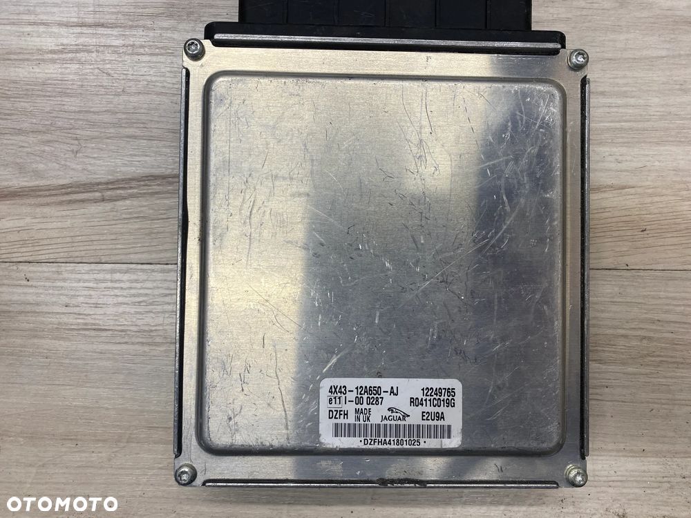 KOMPUTER STEROWNIK SILNIKA ECU JAGUAR X-TYPE 4X4312A650AJ 12249765 R0411C019G - 2