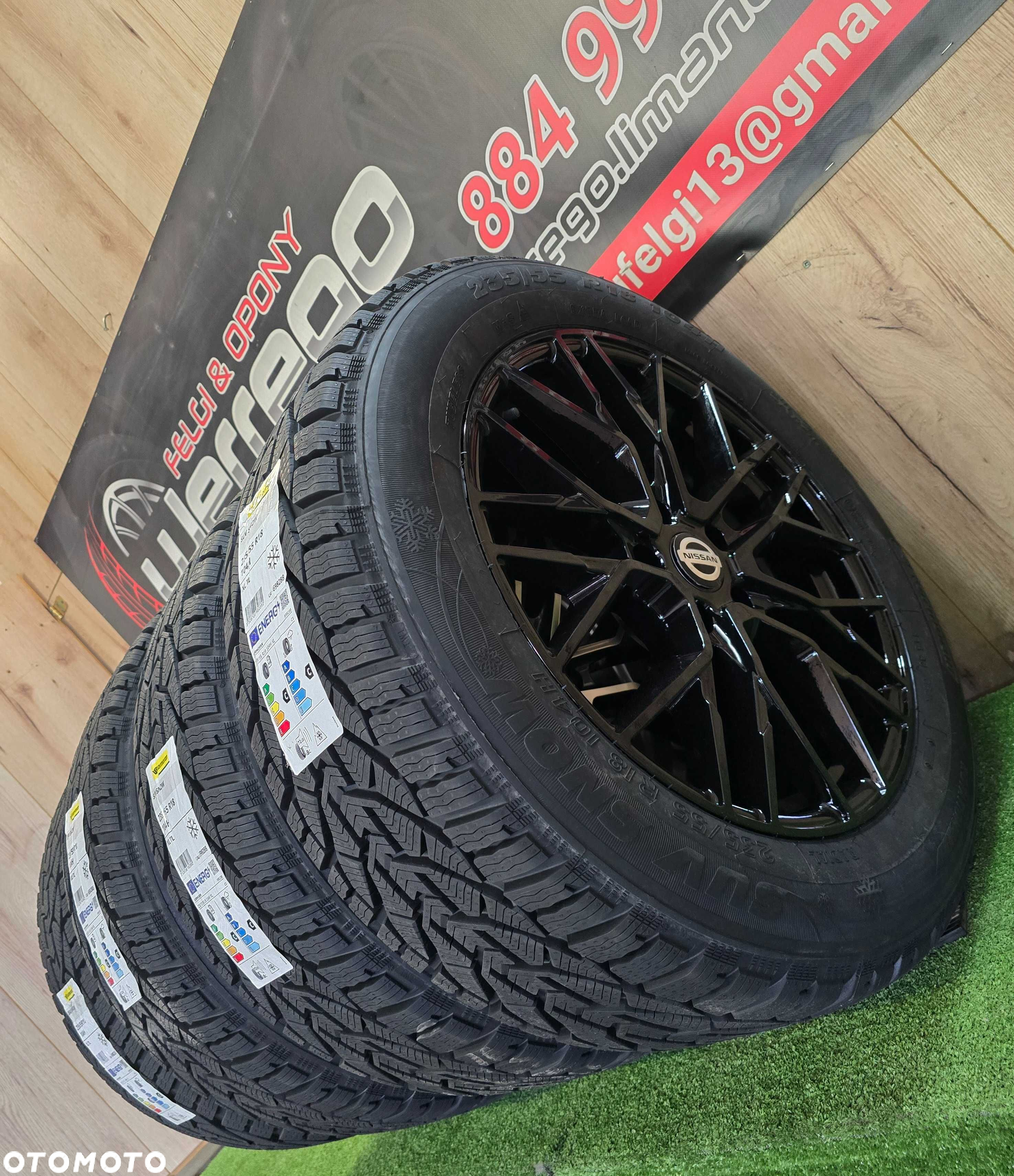 KOŁA zimowe NISSAN QASHQAI - 18x5x114,3 - Kormoran SuvSnow235/55/R18 - 6