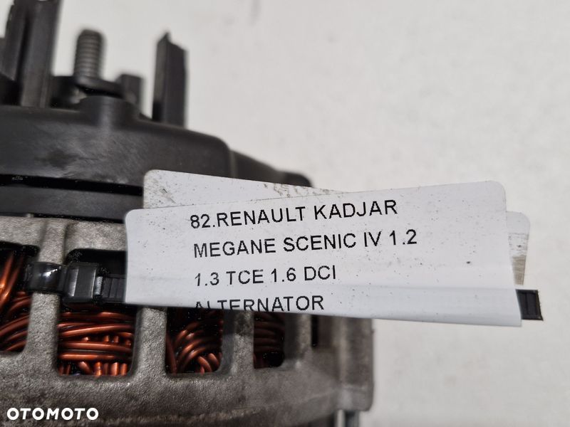 RENAULT KADJAR MEGANE SCENIC 4 IV 1.2 1.3 TCE 1.6 DCI ALTERNATOR 231004BE0B-F - 6