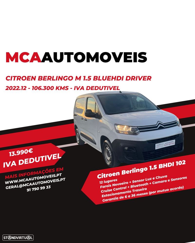 Citroën Berlingo 1.5 BlueHDi Club M Driver 102cv - 2