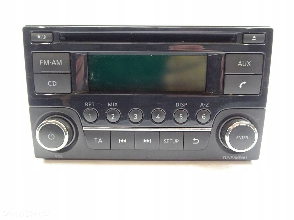 radio cd nissan qashqai j10 lift 10-13 r. agc0071rf - 3