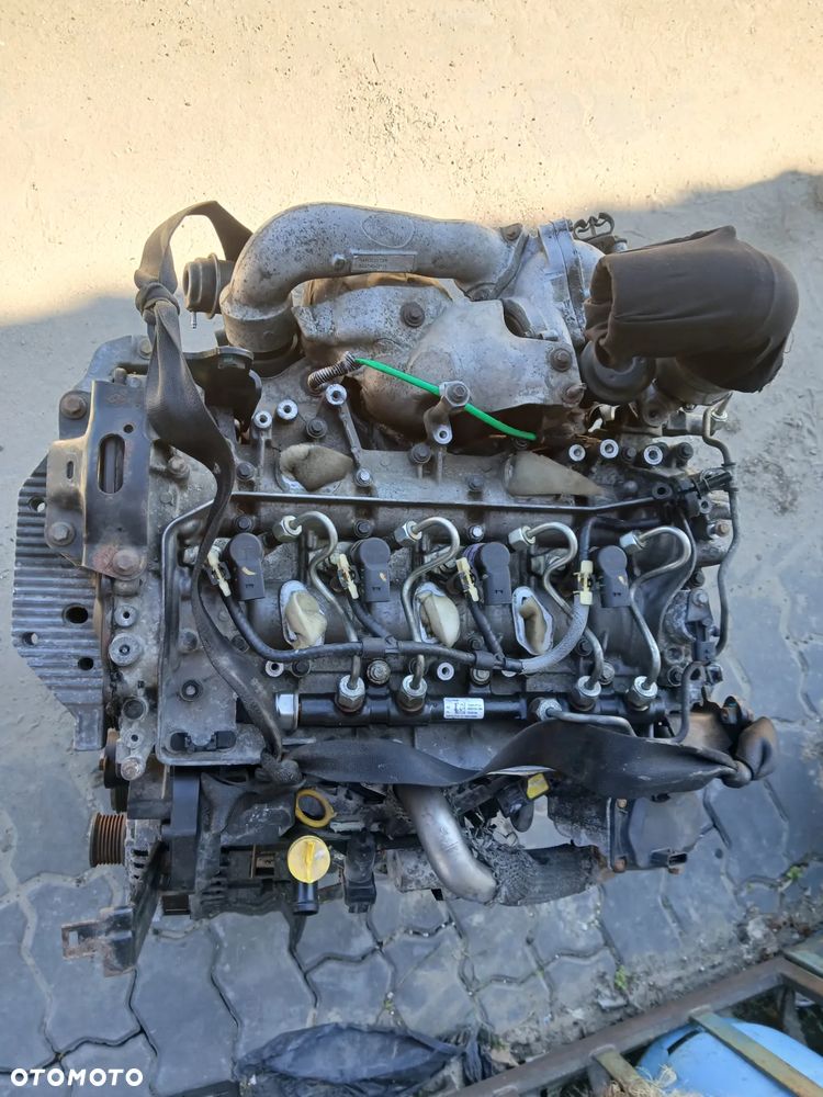 kompletny silnik master III biturbo 2.3 dci 170 km euro 6 M9T D706 głowica wtrysk wtryski przepustnica - 6