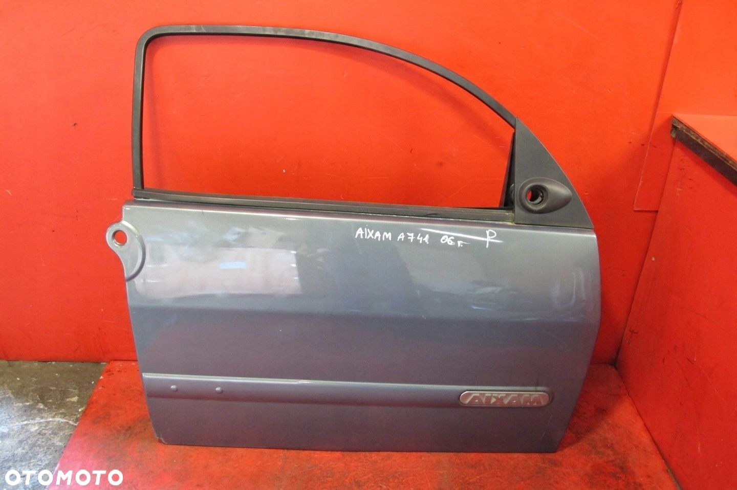 AIXAM A741 A721 GRIS ACIER DRZWI PRAWE SZARE A.741 - 1