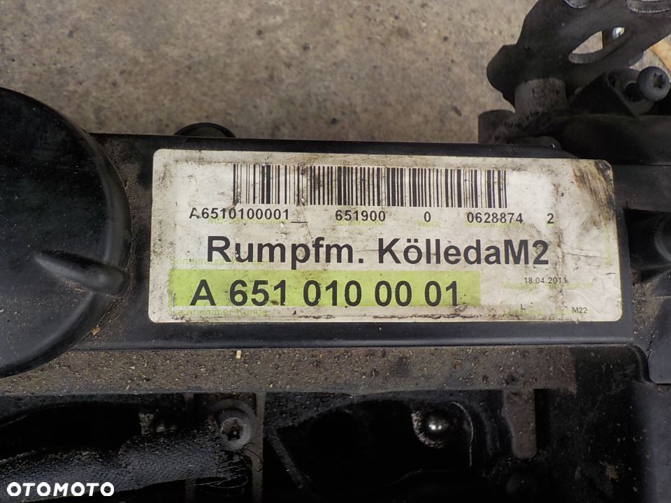 MERCEDES W204 2.2 CDI GŁOWICA SILNIKA KOMPLETNA - 2