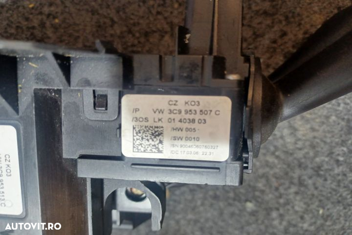 ANSAMBLU MANETE SEMNALIZARE + STERGATOARE + TEMPOMAT 3C9953513C  3C99 - 5