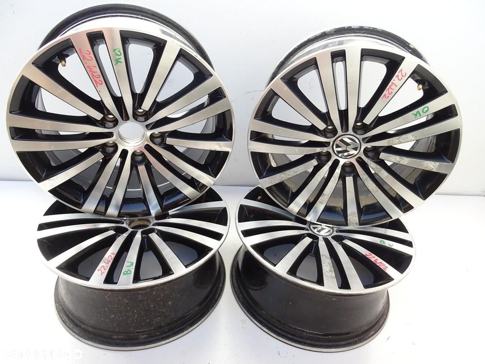 ALUFELGI FELGI 17 5x112 7,5" ET 47 3AA601025G PASSAT B7 CC GOLF VI TOURAN - 1