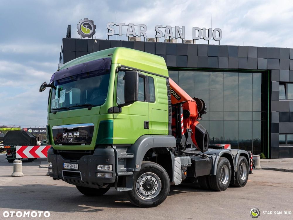 MAN TGS 26.480 6x6 PALFINGER PK 60002 HDS Żuraw Wciągarka - 12