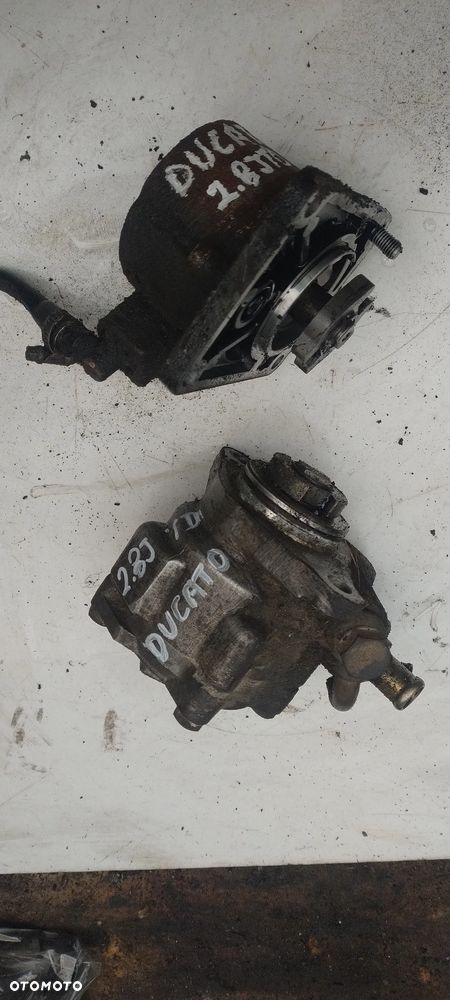 IVECO DAILY FIAT DUCATO master jumper boxer 2,5d 2,8d 2,5tdi  2,8htd hdi pompa wspomagania pompa vacum - 7