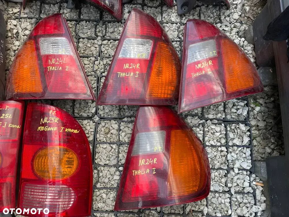 RENO LAMPY TYŁ LEWE PRAWE RENAULT LAMPA TYLNIA LEWA PRAWA - 25