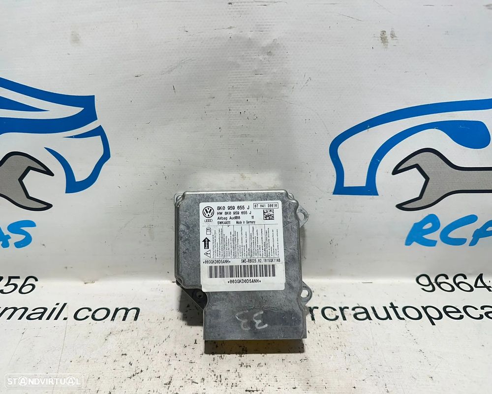 .Módulo Centralina Airbag SRS Original VW Volkswagen Audi 8K0959655J 2008 - 2016 - 2