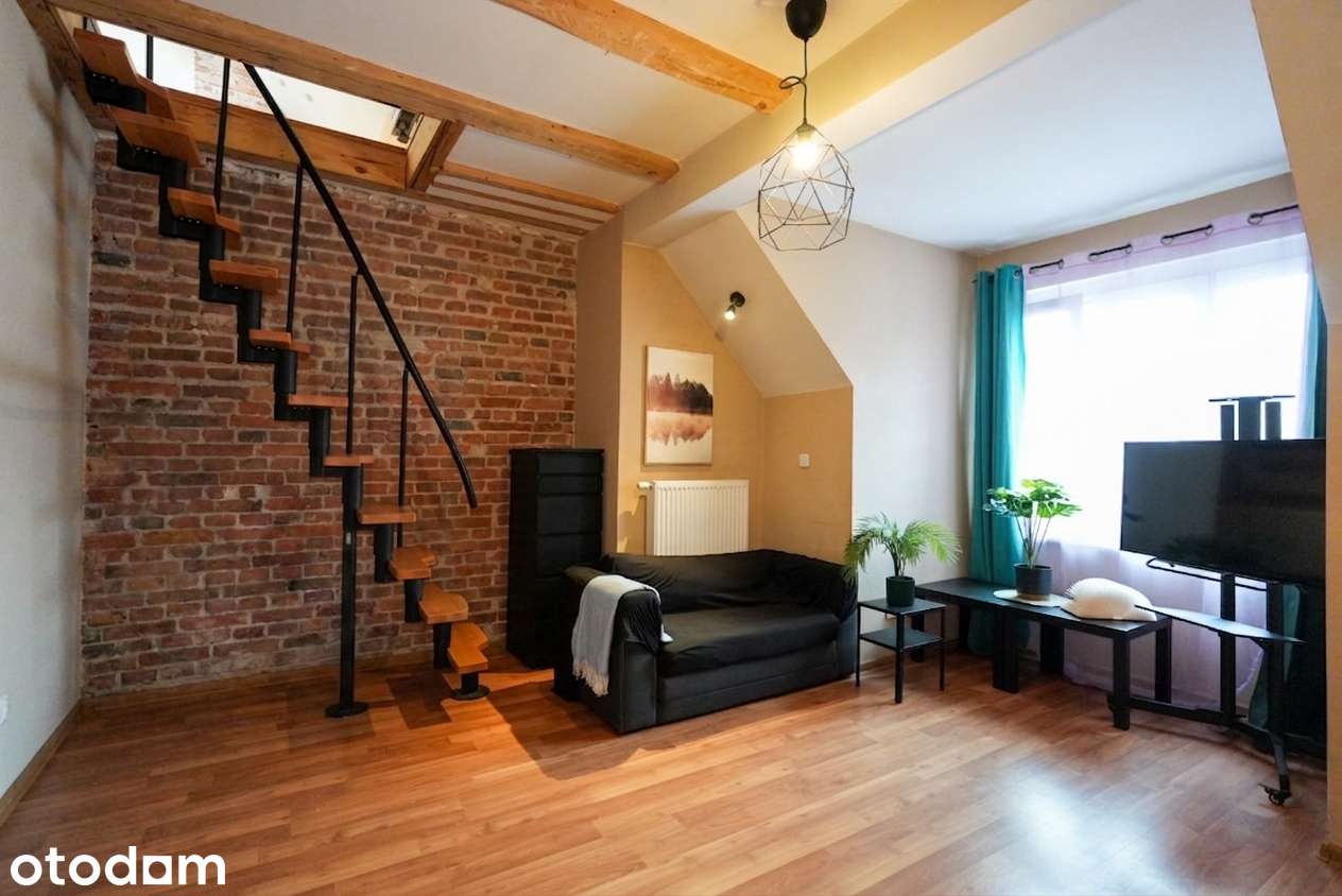 Wyjątkowy loft z antresolą i miejscem parkingowym w sercu Bydgoszczy