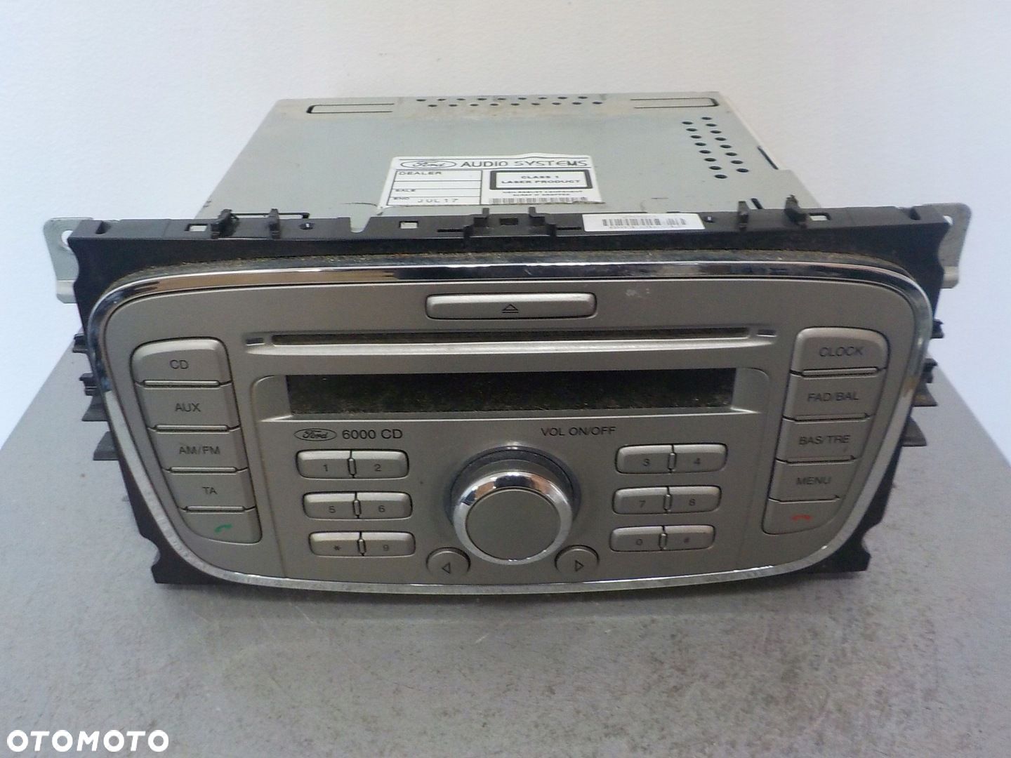 FORD TRANSIT CONNECT RADIO FABRYCZNE KOD - 1