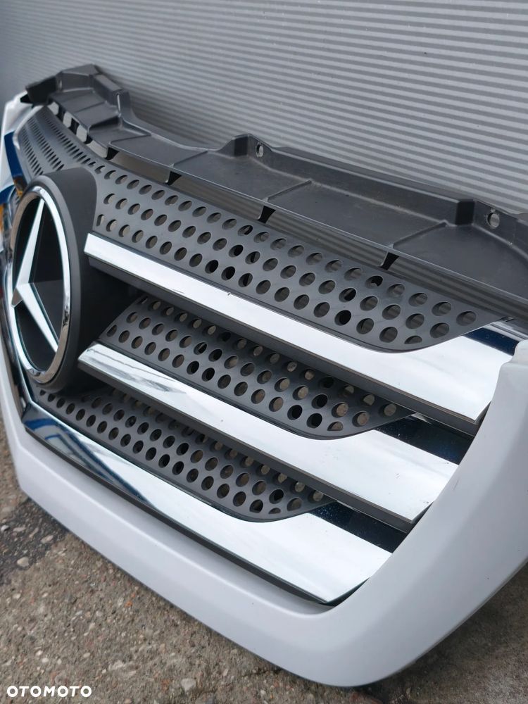 Atrapa grill CHROM Mercedes Sprinter w906 Lift 2014-2018 biała - 8
