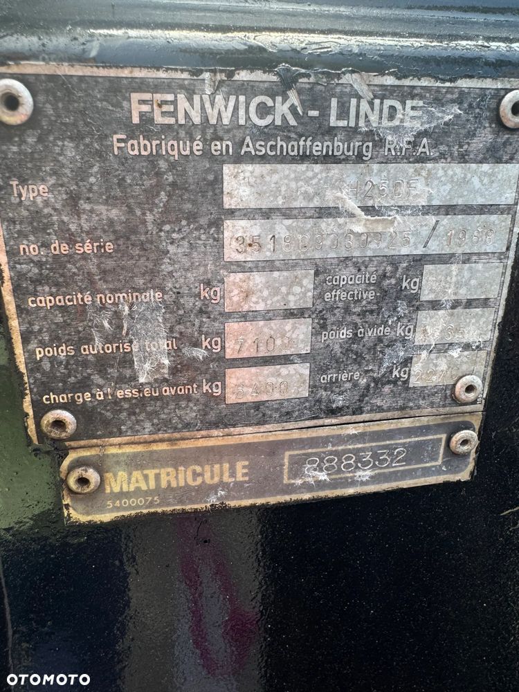 Linde H25D - 9