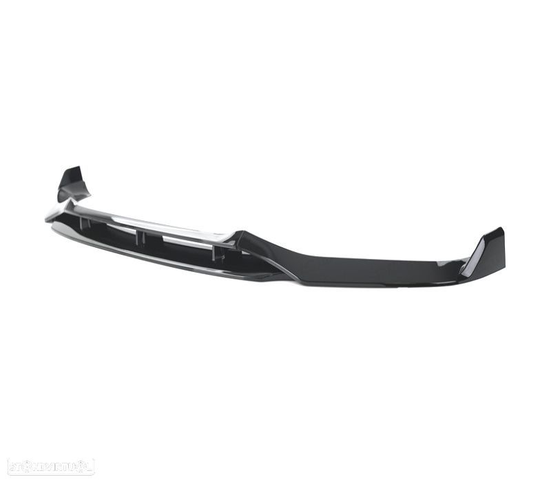 SPOILER LIP PARA BMW X5 F15 12-18 LOOK M PERFORMANCE PRETO BRILHANTE - 4