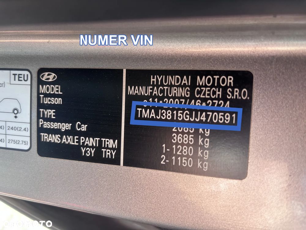 Hyundai Tucson blue 1.7 CRDi 2WD DCT Premium - 2