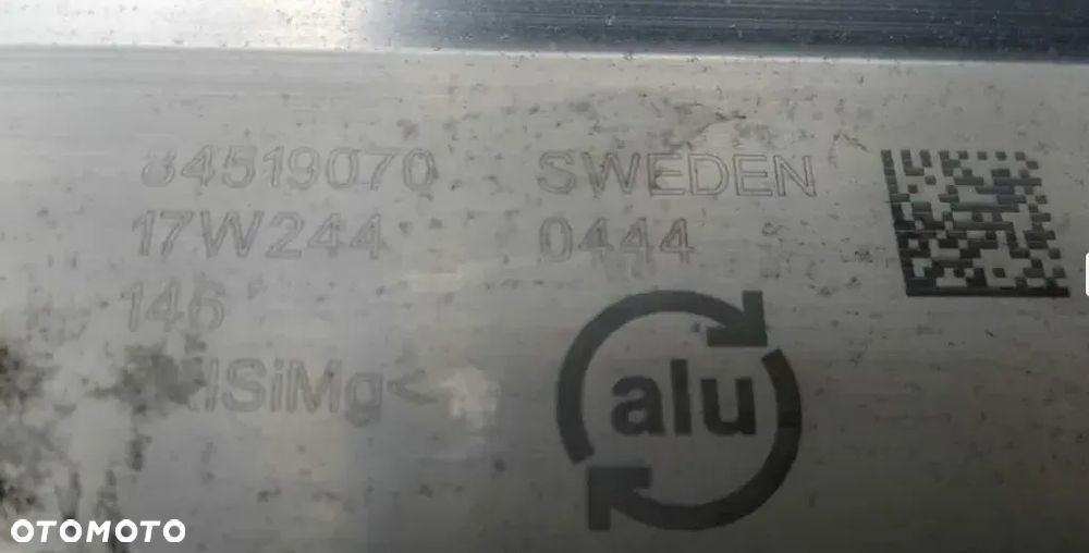 Belka, wzmocnienie zderzaka aluminiowe przednie, przód Renault Range T - 4