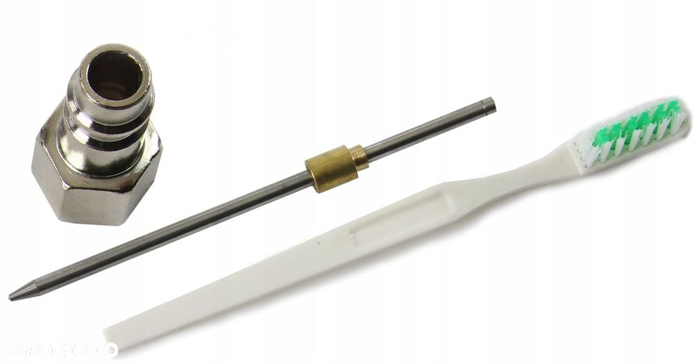 PISTOLET LAKIERNICZY DO MALOWANIA /ZESTAW BLISTER/dysze 1.4/1.7mm MANOMETR - 8