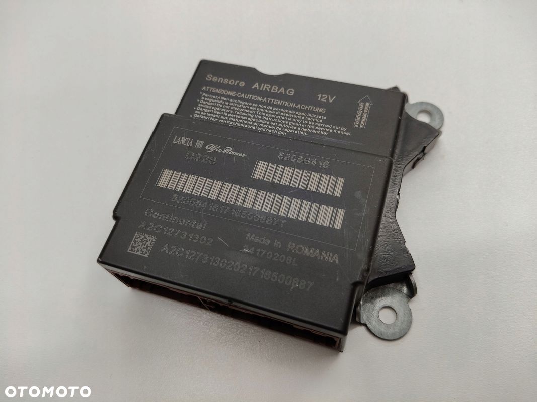 STEROWNIK PODUSZEK Fiat 500L 52056416 A2C12731302 - 1