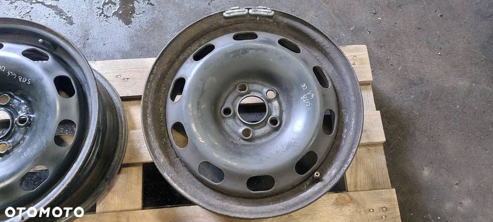 FELGI STALOWE 4 SZT VOLKSWAGEN PASSAT B5 FL 6JX15 ET38 5X100 1J0601027Q - 6