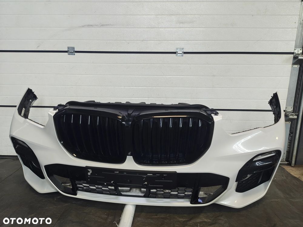 BMW G05 X5 M-pakiet X5M A96 MINERALWEISS zderzak przód kompletny - 4