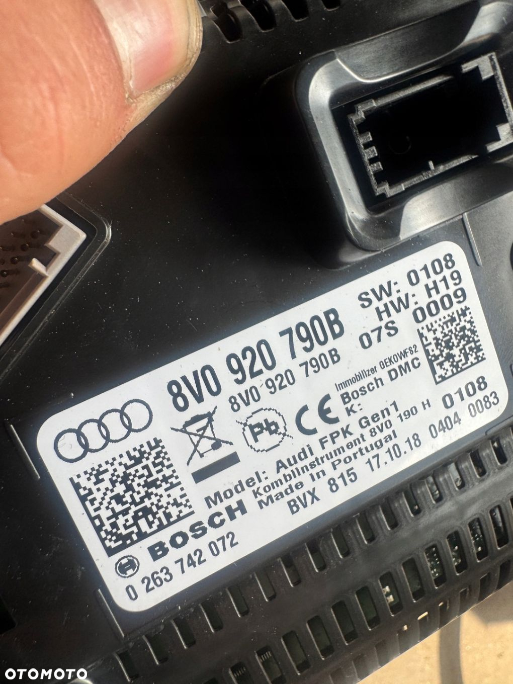 AUDI A3 8V LICZNIK ZEGARY VIRTUAL 8V0920790B - 3