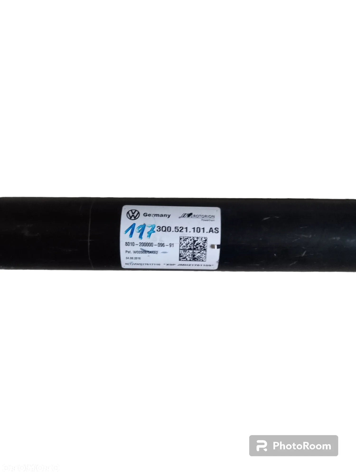 WAŁ NAPĘDOWY NAPĘD HALDEX 3Q0521101AS  3Q0521101A 3Q0521101 VW ARTEON PASSAT AUDI SKODA SEAT ORYGINAŁ JAK NOWY! POTESTOWY MINIMALNY PRZEBIEG! - 2