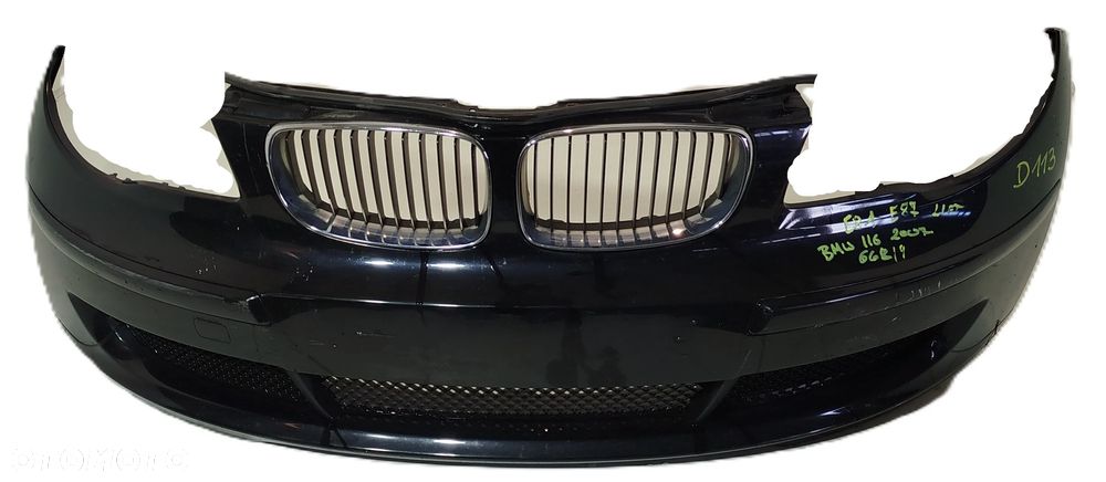 zderzak przedni grill BMW 1 E81 E82 E87 LIFT 07-13 668/9 - 1
