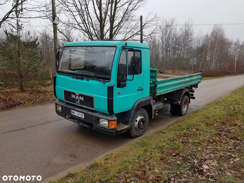MAN wywrotka man 8.163 - 2