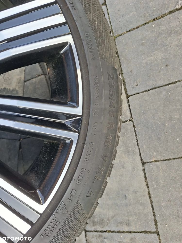 FELGI KOŁA VOLVO V60 S60 V90 S90 18 CALI 8J ET42 OPONY CONTINETAL ŁADNE - 15